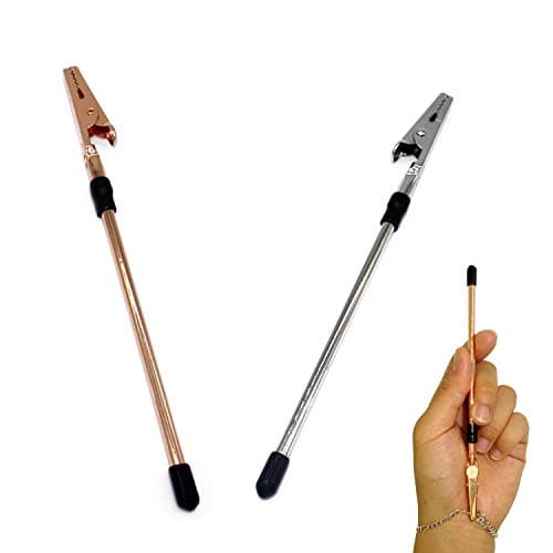 IFAMIO Rose Silver 2 Pcs Hands Bracelet Helper Stick Tool Aids Women with Bracelet, Watch Clasps, Ties, Zippers