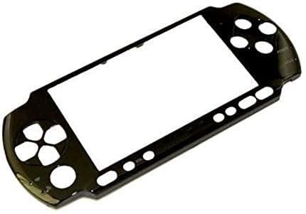 JMXLDS New Replacement Front Top Surface Shell Case Cover Faceplate for PSP 3000 3001 3002 3003 Console Black