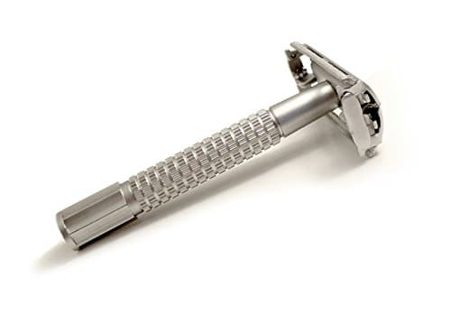 CS-305 Classic Samurai Butterfly Twist to Open Double Edge Safety Razor with ...
