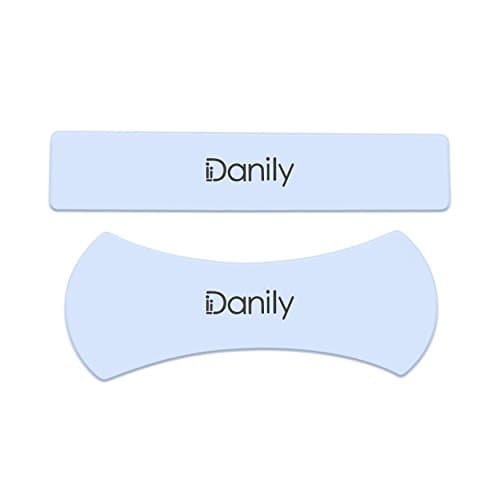 Danily 4 Pack Universal Cell Phone Holder Sticky Mat Nano Technology Gel Pads Flourish Lama, Comes with 2 Pack White Color Set Stickies