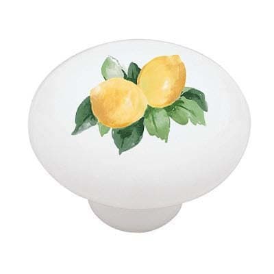 Gotham DecorLemon Branch Ceramic Drawer Knob