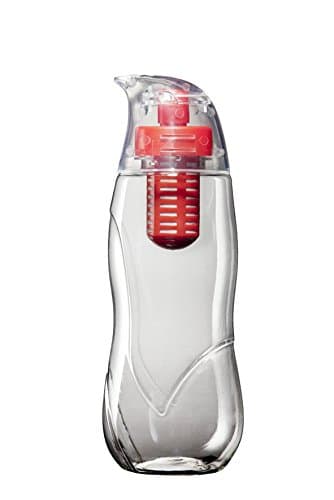 Ecobud Little Penguin Alkaline Water Filter Bottle (Red)