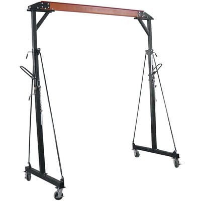 Adjustable Portable Gantry Crane - 3,000-Lb. Capacity