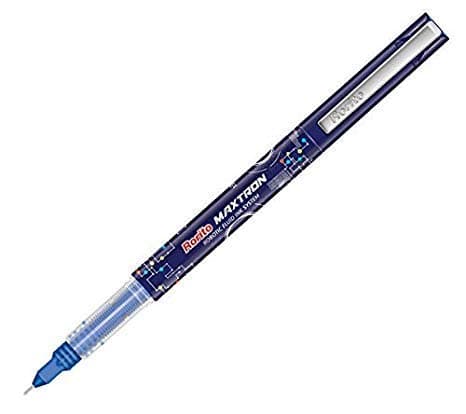 Rorito Maxtron Robotic Fluid Ink System Pen (Blue, Pack Of 5 Pens)