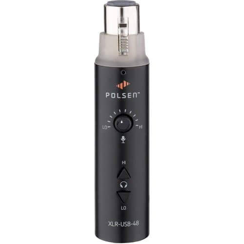 XLR-USB-48 - XLR to USB Audio Interface