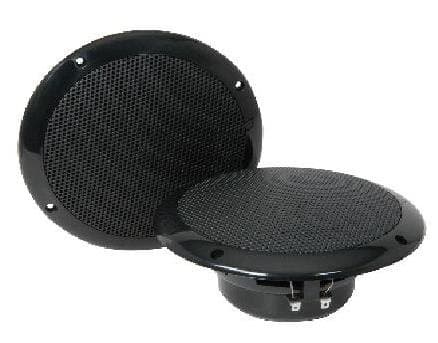 Electromart Waterproof Full Range Ceiling Speakers 6.5" 100W Black