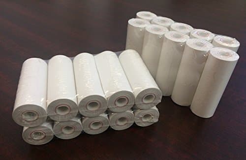 20-pack Thermal Paper Rolls, 2.25'' x 16' each, Coreless, BPA Free, Fits Poynt WiFi and 3G Terminals, 20 Sheets per Roll, 20 Rolls Total