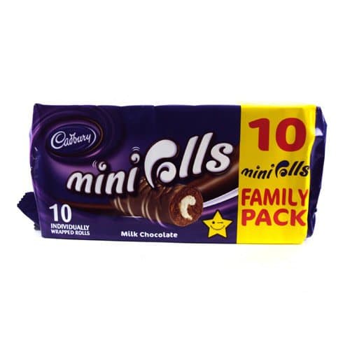 Chocolate Mini Rolls 10 Pack 280g