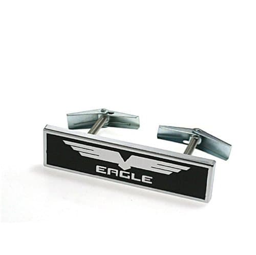 Autoria Front Hood Grill Eagle Point Emblem Badge 1-pc For Universal Car Fit