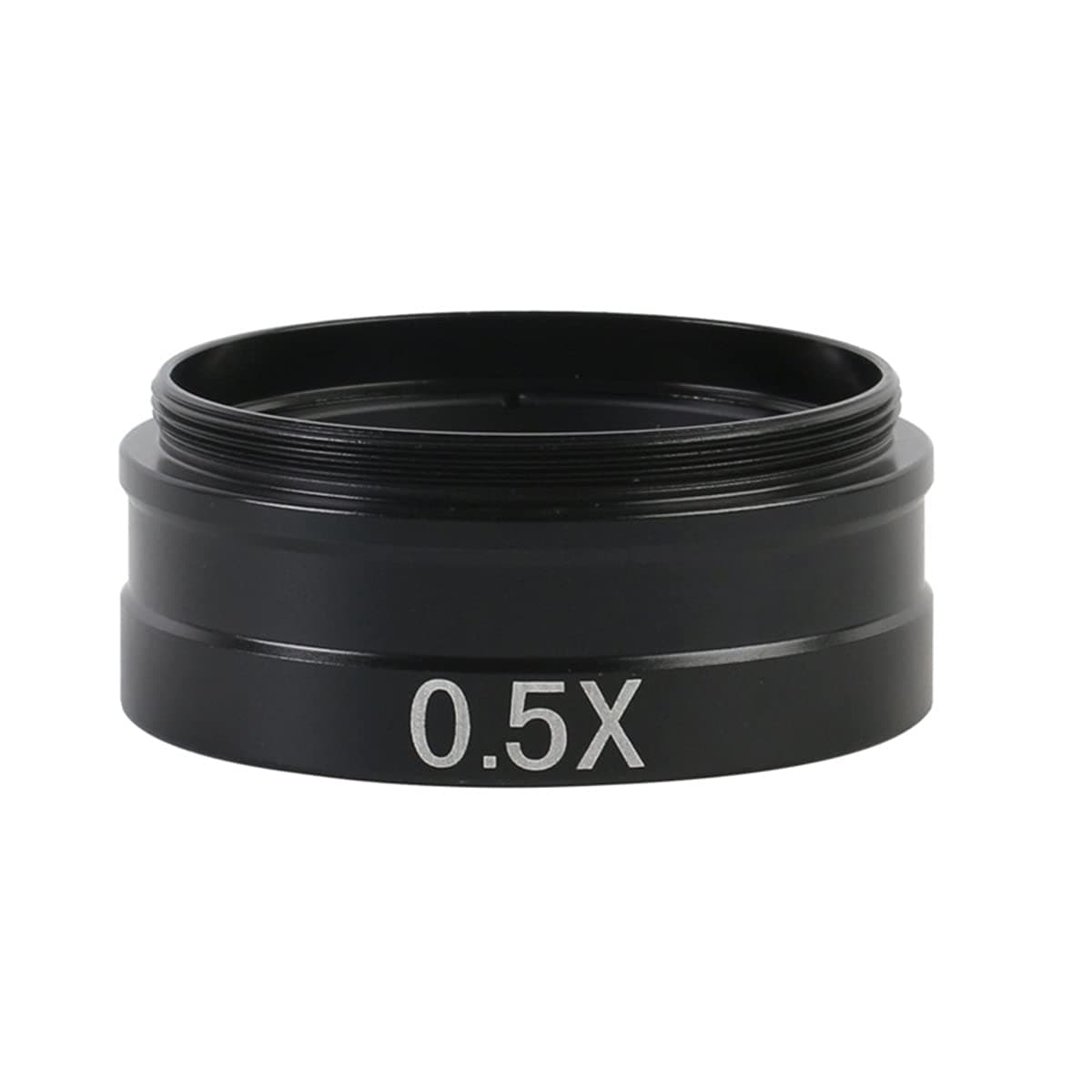 Microscope 0.3X 0.35X 0.5X 0.75X 1X 2.0X Auxiliary Barlow Objective Lens for 120X/180X/300X C-Mount Industrial Zoom Lens(0.5X)