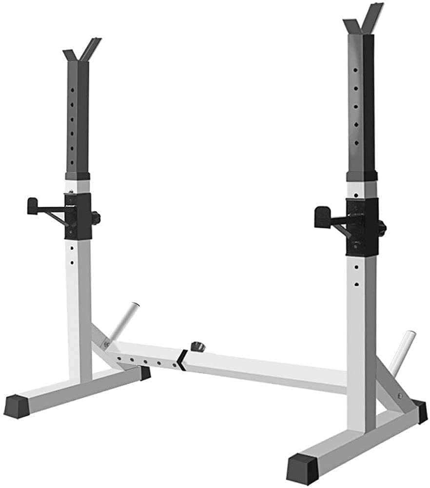 Adjustable Squat Stands Rack, Rack Barbell Stand Pull Up Bar, Barbell Free Press Bench Fitness Equipment, Home Gym Strength Training Stand Fitness