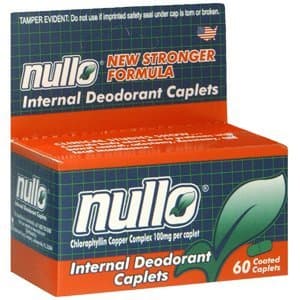 Nullo Internal Deodorant (60 Caplets)