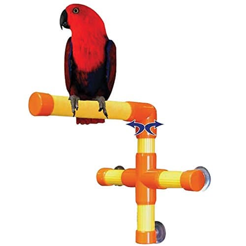 Zoo-Max Shower and Window Perch Bird Toy,