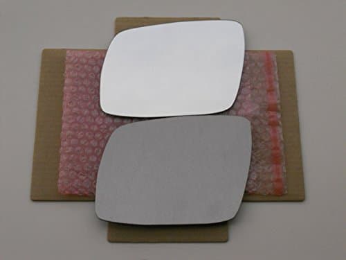 New Replacement Mirror Glass with FULL SIZE ADHESIVE for 2009-014 DODGE JOURNEY Driver Side View Left LH