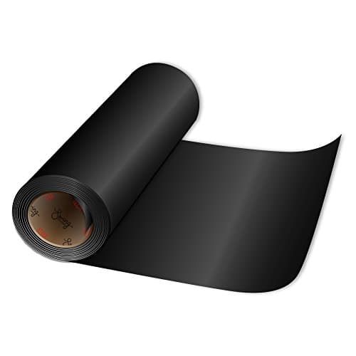 Styletech Glossy Permanent Vinyl, 12" x 6', Black