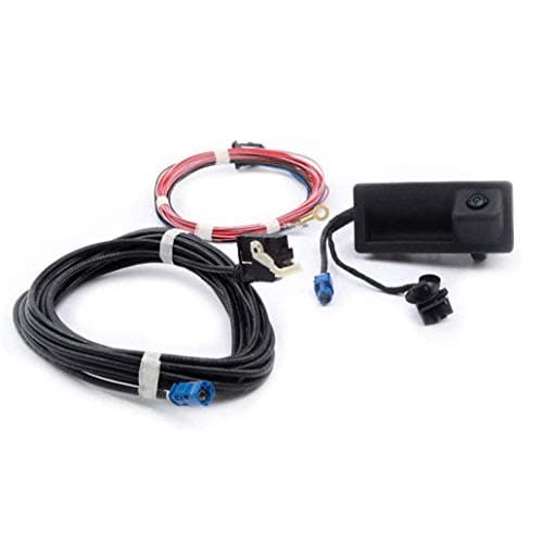 WINISON RGB Rear View Camera & Camera Harness Kit Replaceable for MK6 Passat B7 RNS 510 RCD 510 56D 827 566 A