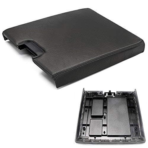 LJ INTERNATIONALQuality Accessories Split Bench Seating Center Console Top Lid w/ Latch Compatible With Chevy GMC Pick Ups/SUVs