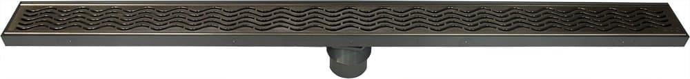 37240 Plus Wavy Design Grate, 4-Feet