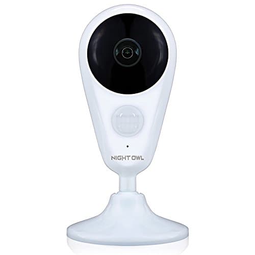 Night Owl Security Add-On Indoor Wireless 1080P Ac Powered Camera, White (CAM-WNVR2P-IN)