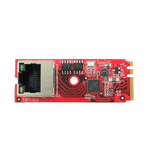 Ableconn M2-NW-107 M.2 Gigabit Ethernet Module - GigaLAN 1000BASE-T PCIe x1 M.2 A-E Key