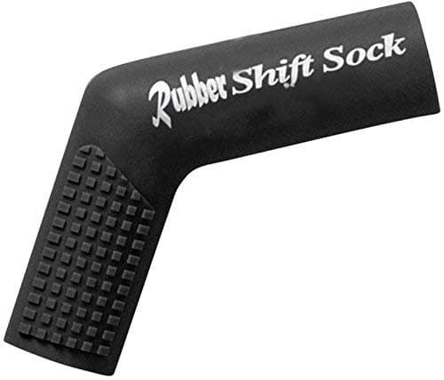 Riders Choice Rubber Sock Gear Shifter Sock Boot - Shoe Protector Motorcycle Shift Cover - Black.