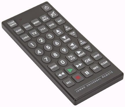 RoyalCraft 8 Function Jumbo Universal Remote Control.