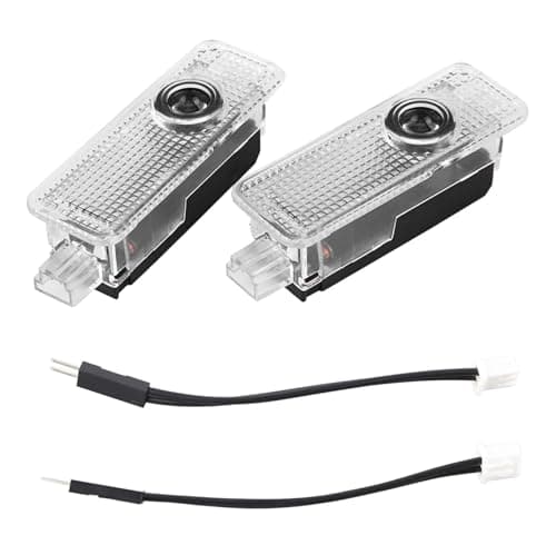 Headerbs 2pcs LED Door Light Logo Projector Door Projection Courtesy for XE F Type