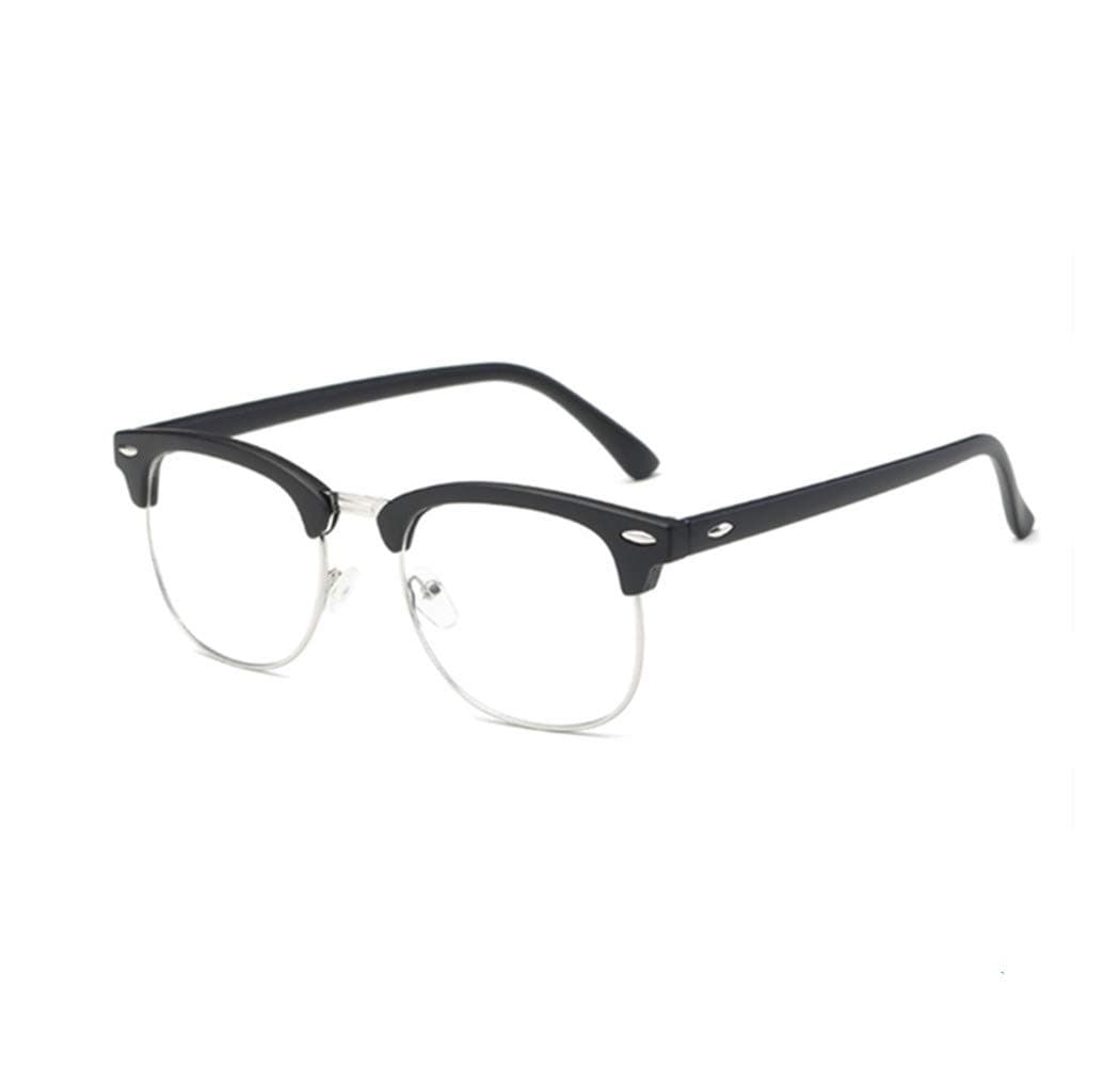 Blue Light Blocking Glasses Computer Reading Glasses Retro Eyeglasses Frame Anti UV Transparent Lens Anti Eye Fatigue Lightweight Fashion Professional Unisex for Smartphone Screens Computer TV