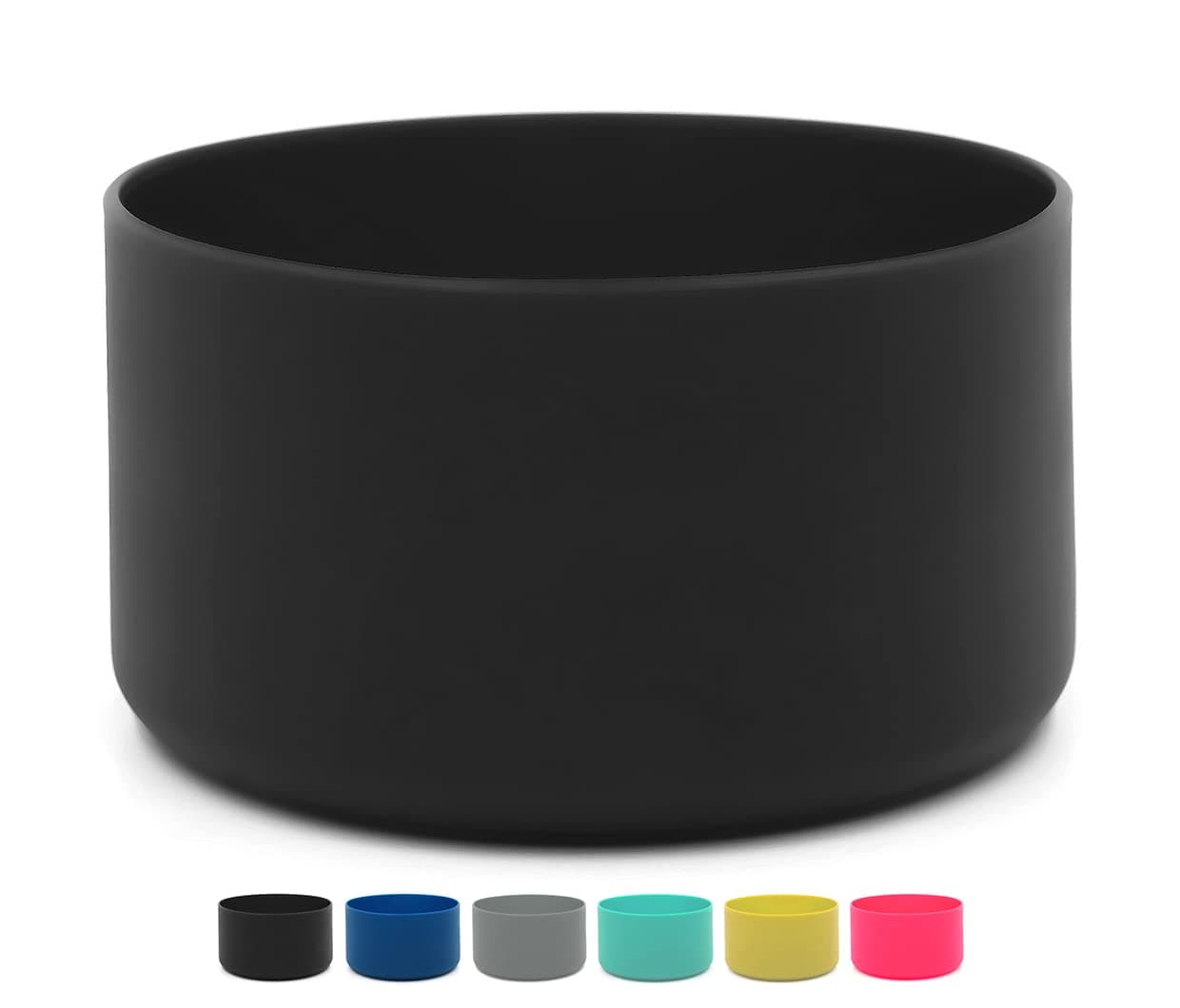 Protective Silicone Boot for 12 oz - 40oz Hydroflask Water Bottles Anti-Slip Bottom Stanley Sleeve Cover Bumper