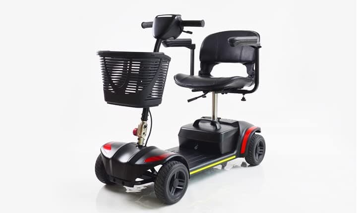 Angel Mobility Lightweight Foldable 4mph Portable Travel Car Boot Mobility Scooter Electric