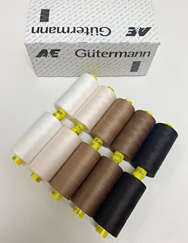 Gutermann Mara 120 Beige Mix -10 Cops