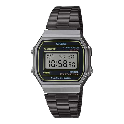 Casio Watch A168WEHB-1AEF, Gray, Bracelet