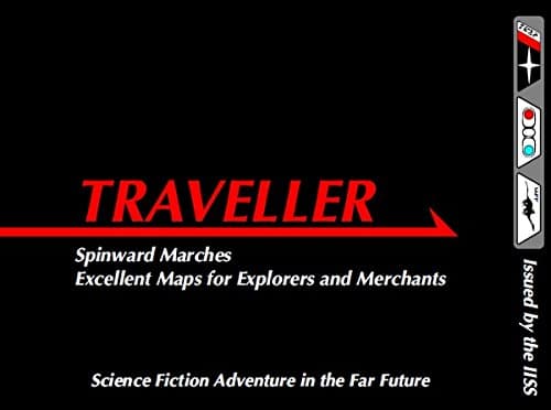 Traveller Spinward Marches - Excellent Maps for Explorers and Merchants Map