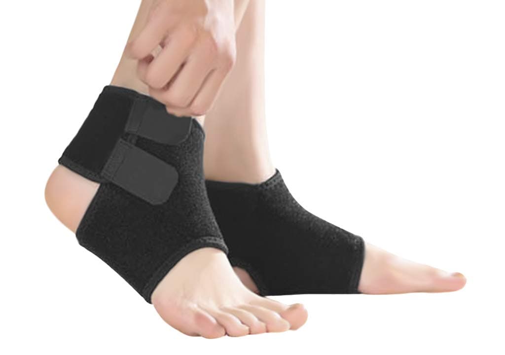 Ankle Brace Support for Kids, Breathable Adjustable Compression Ankle Tendo Foot Support Sleeve Stable Wraps Guard for Running Basketball Ankle Sprain Injuries Relief Joint Pain
