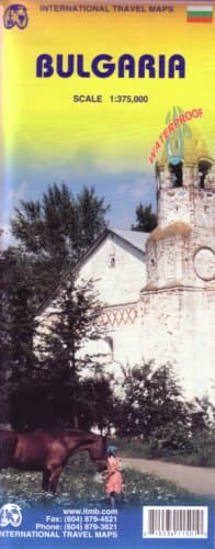 Bulgaria 1:375,000 Travel Map Map – Folded Map, December 11, 2008