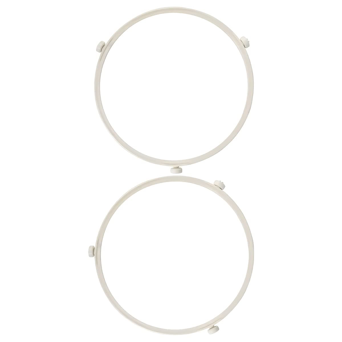 7.5 inch Microwave Turntable Ring,Microwave Roller Ring, Microwave Ring for Turntable,Microwave Rotating Ring,Ring Outer Dia. 7.5'' (17.8cm), Wheel Height 0.55 inch (14 mm)