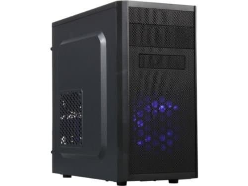 DIYPC MA08-BK Black SPCC MicroATX Mini Tower Computer Case