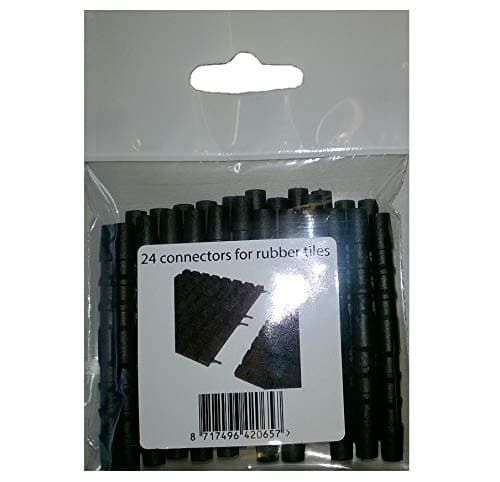 Aslon Rubber Playground Tile Interlocking Pins - Bag 24pcs