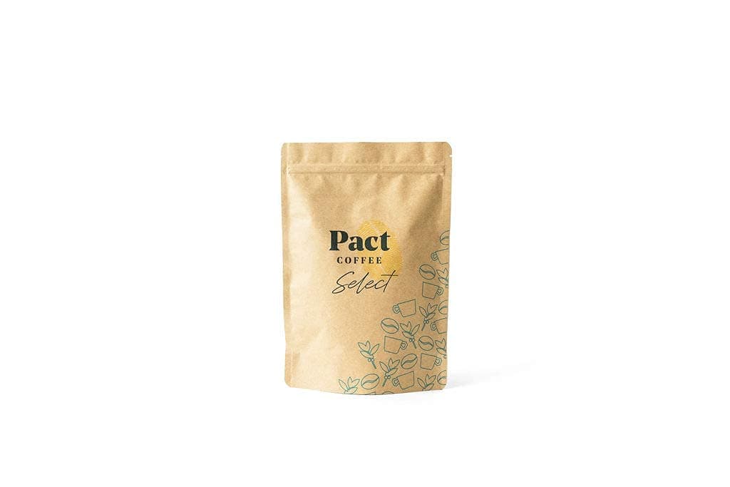 Pact Coffee Whole Coffee Beans Decaf - Medium Roast (500g) - Ethically Sourced Award Winning Decaffeinated Coffee Beans