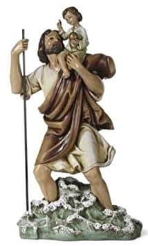 10" St. Christopher Statue