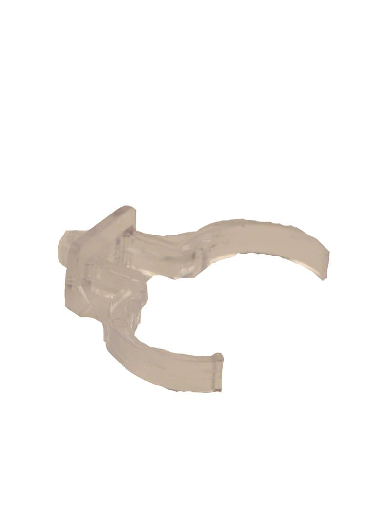 Leviton Snap-In Lamp Support Clip For Horizontal Mount 2G11 Base Twin Tube Fluorescent Lampholder, 23452-H