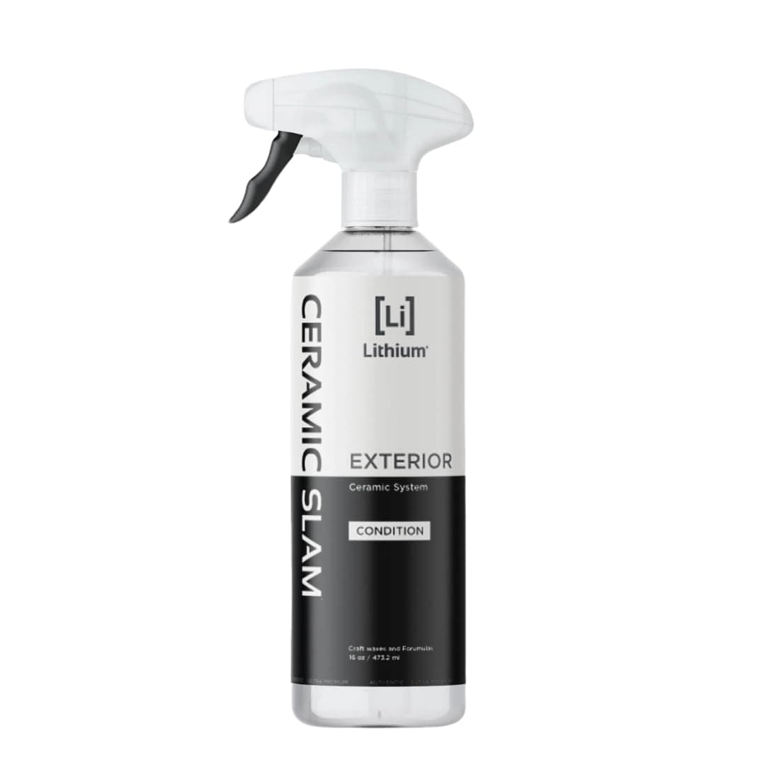 Lithium Auto Elixirs Ceramic Slam- The Best DIY Ceramic Coating Available, Super Long Lasting Paint Protection, Easy to Apply, Stackable for an Ultra Deep Hydrophobic Shine.