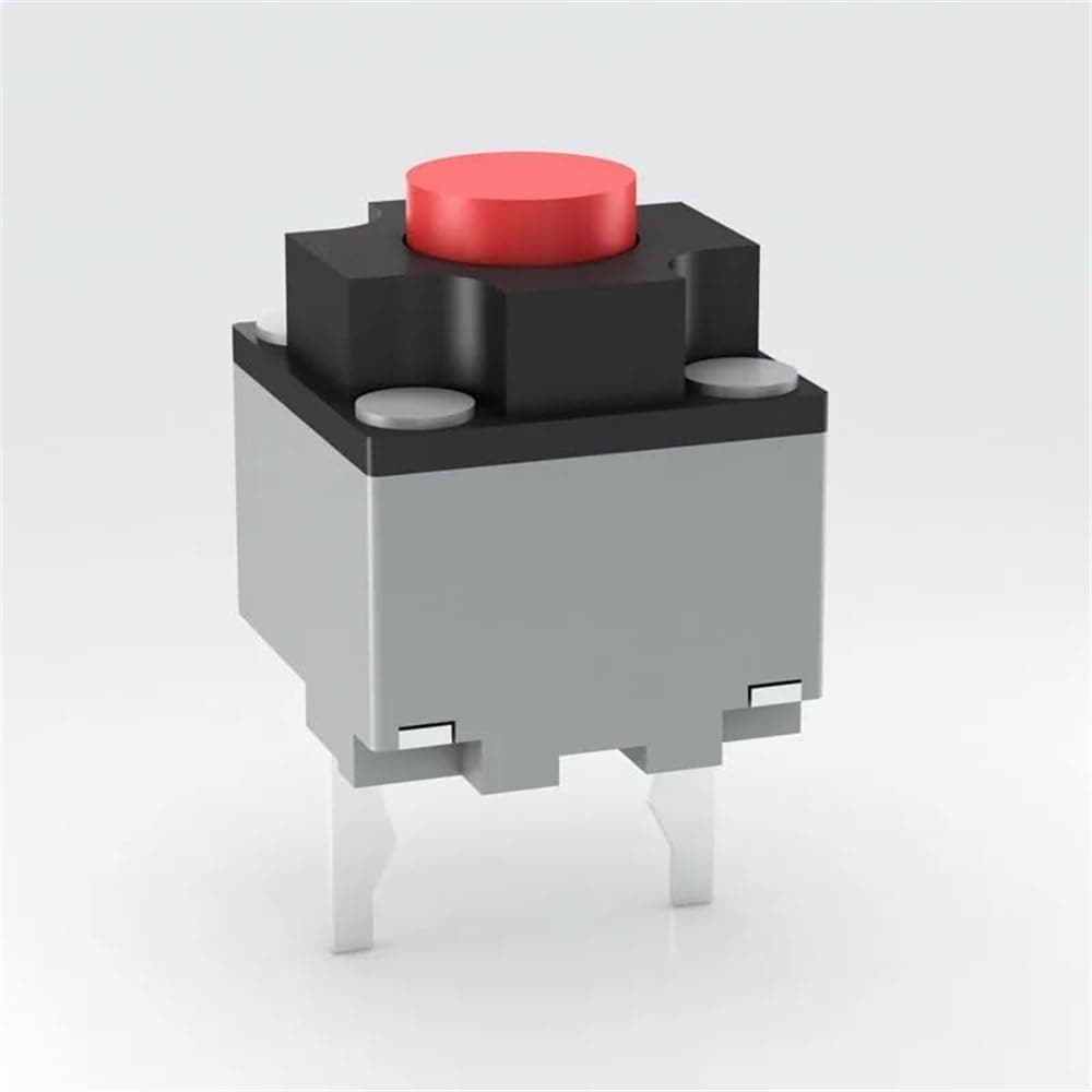 1/3/5Pcs Kailh Mute Button 6 * 6 * 7.3mm Square Silent Wireless Wired Mouse Micro Switch Mouse Button Tact Switch (5)