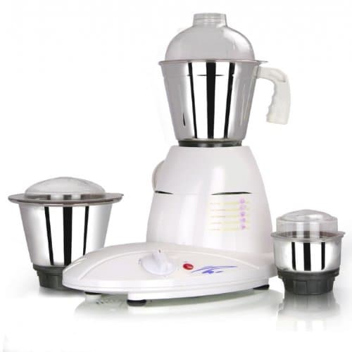 Designer 3-Jar Indian Mixer Grinder, 110-volt