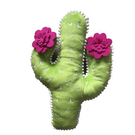 MAINSTAYS KIDS CACTUS FLOWER DECORATIVE PILLOW