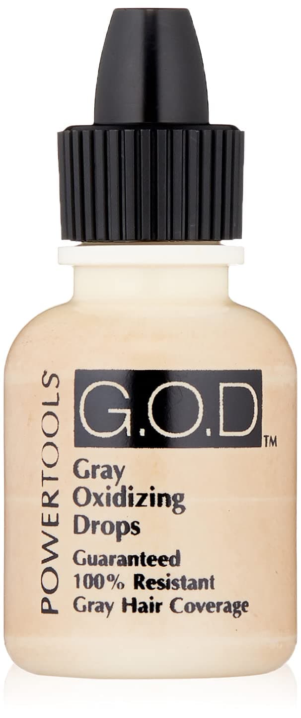 GOD, The Original Gray Oxidizing Drops | Guaranteed Authentic Formula | Mix Directly Into Formula For Guaranteed Grey Coverage (0.25 Fl Oz)
