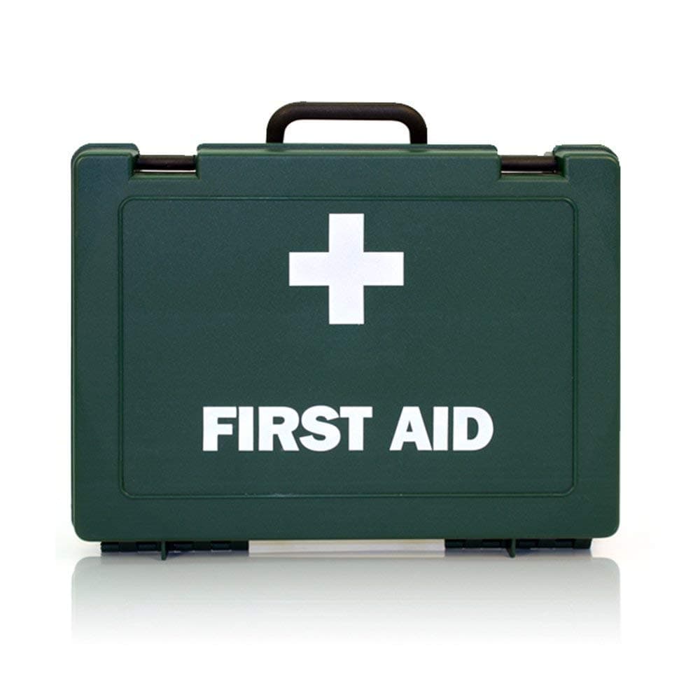 HSE Compliant Workplace First Aid Kit ===> Emergency First Aid kit for Home, Caravan, Garage, Shops, Offices by REAL ACCESSORIES 1-10 Person