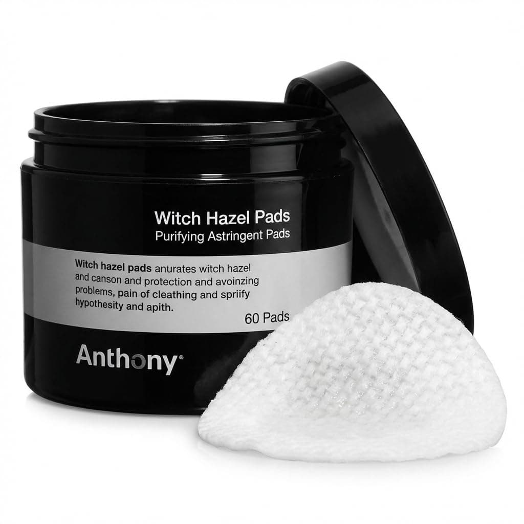 - Anthony Witch Hazel Pads Pore Cleaner: 60 Count, Purifying Astringent Cleansing Toner Pads – Aloe Vera, and Citrus Mint, Eliminate Impurities, Minimize Pores and Control Shine