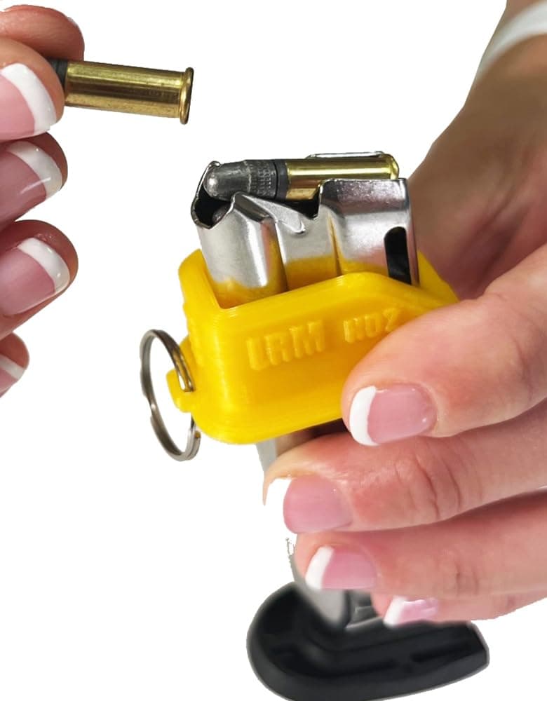 Ruger SR22, S&W M&P 22 / 22Compact, Model 22A; Ruger SR22, Walther P22, P22Q, PPQ M2, BER M9, 92FS, Colt 1911 22LR Magazine Speed Loader Yellow