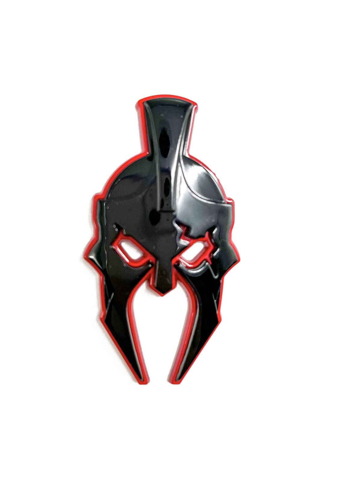 1pc Custom Gladiator Emblems 3D Badges Right Left Side Self-Adhesive Fender Stickers Replacement for JL Jeep Gladiator Silverado Sierra RAM Universal Car Vehicle, Truck, Motorcycle (Redline)